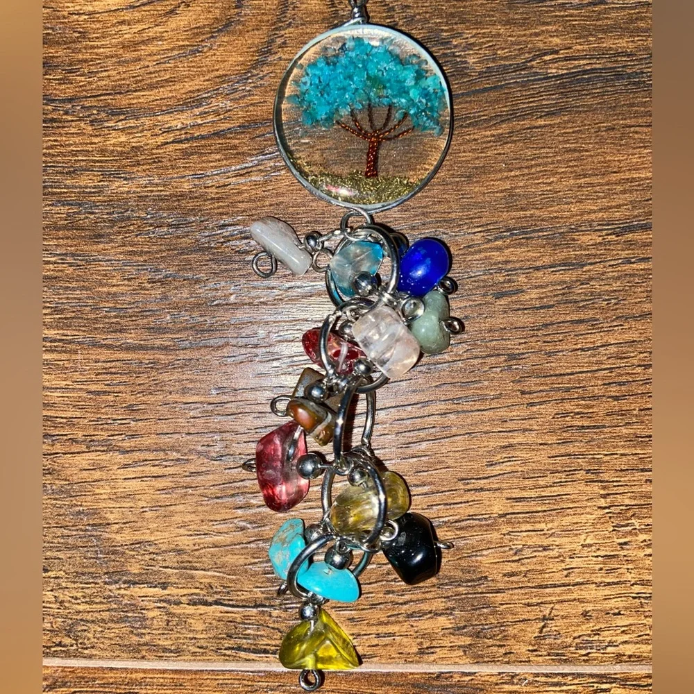 Tree Bead Keychain - Picture 3 of 9